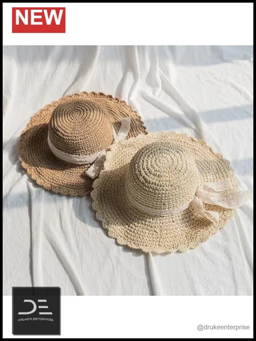 Wide Brim Packable Travel Bucket Hat with UPF 50+ Sun Protection